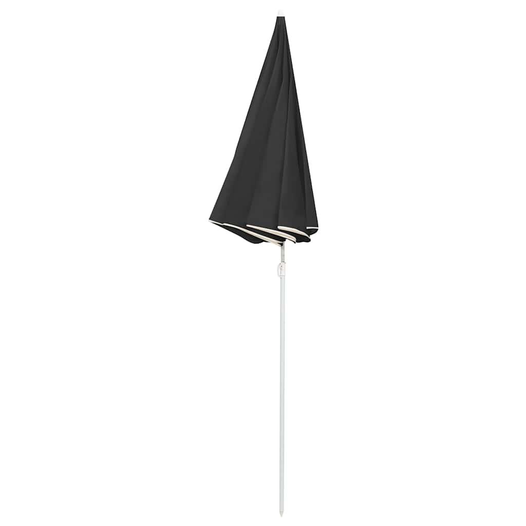 Sonnenschirm mit Stahlmast Sandfarbe 180 cm