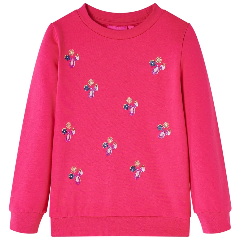 Kinder-Sweatshirt Dunkelgrün 104