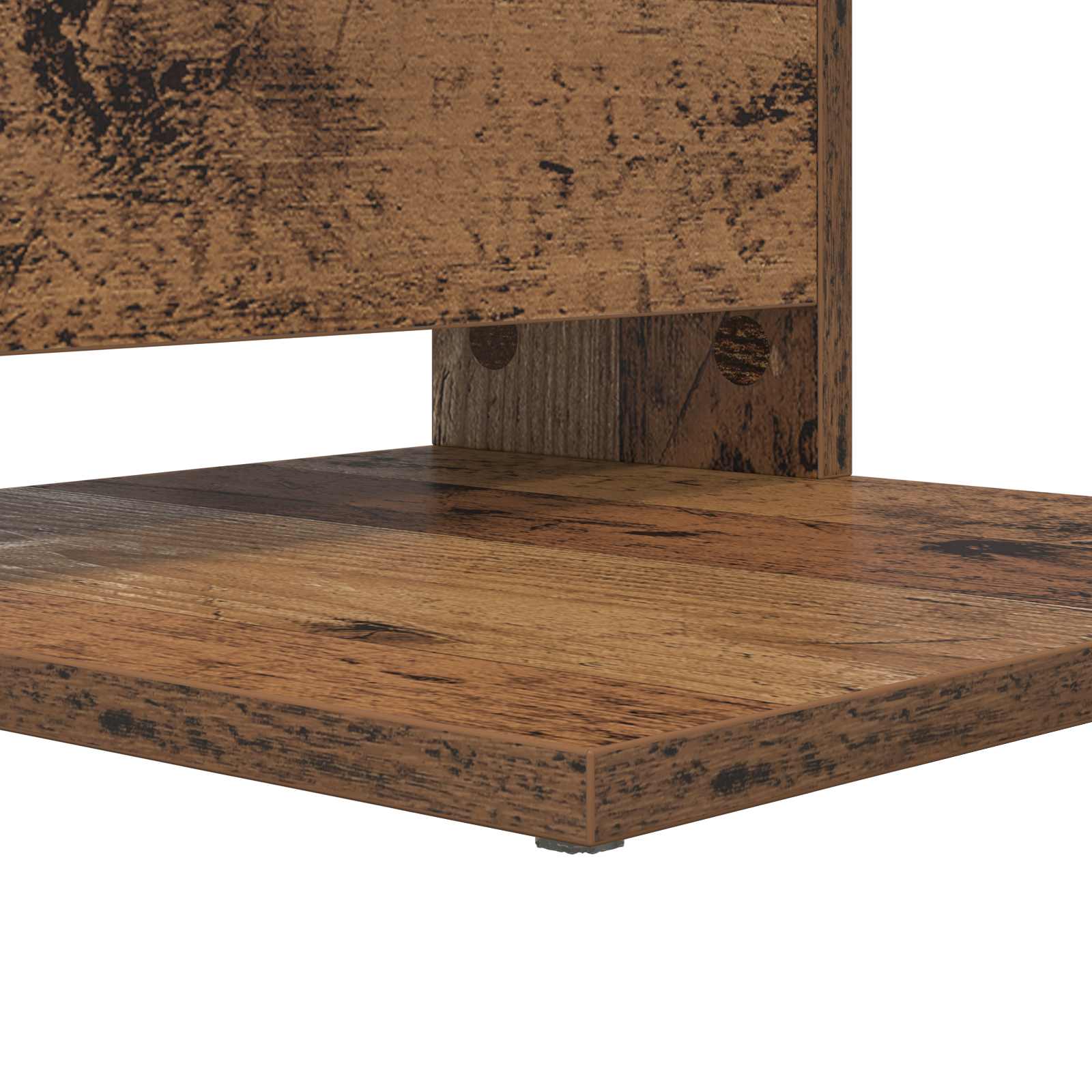 Beistelltisch Weiß 40 x 35 x 60,5 cm Holzwerkstoff