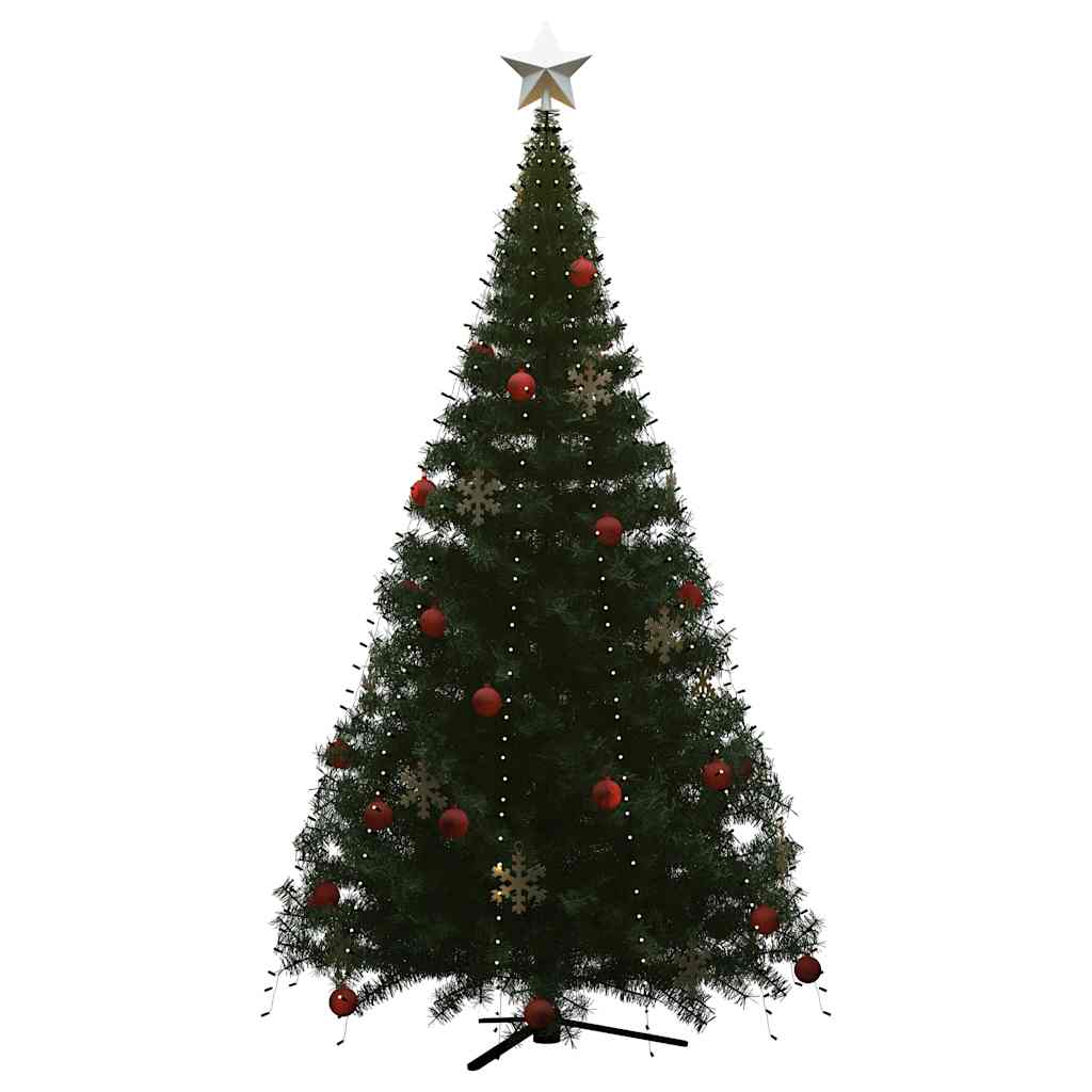 Weihnachtsbaum-Lichternetz mit 180 LEDs Kaltweiß 180 cm