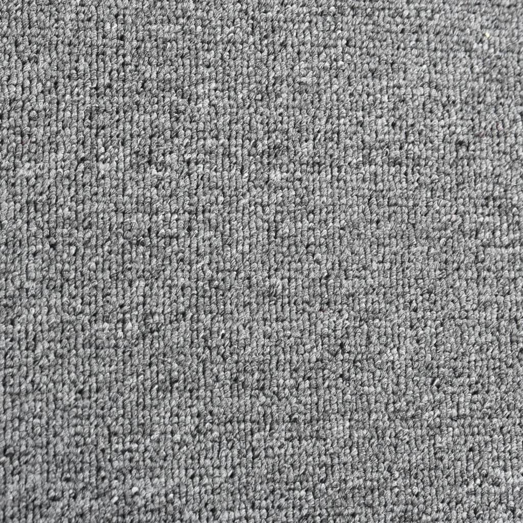 Teppichläufer Anthrazit 80 x 500 cm 100% Polypropylen
