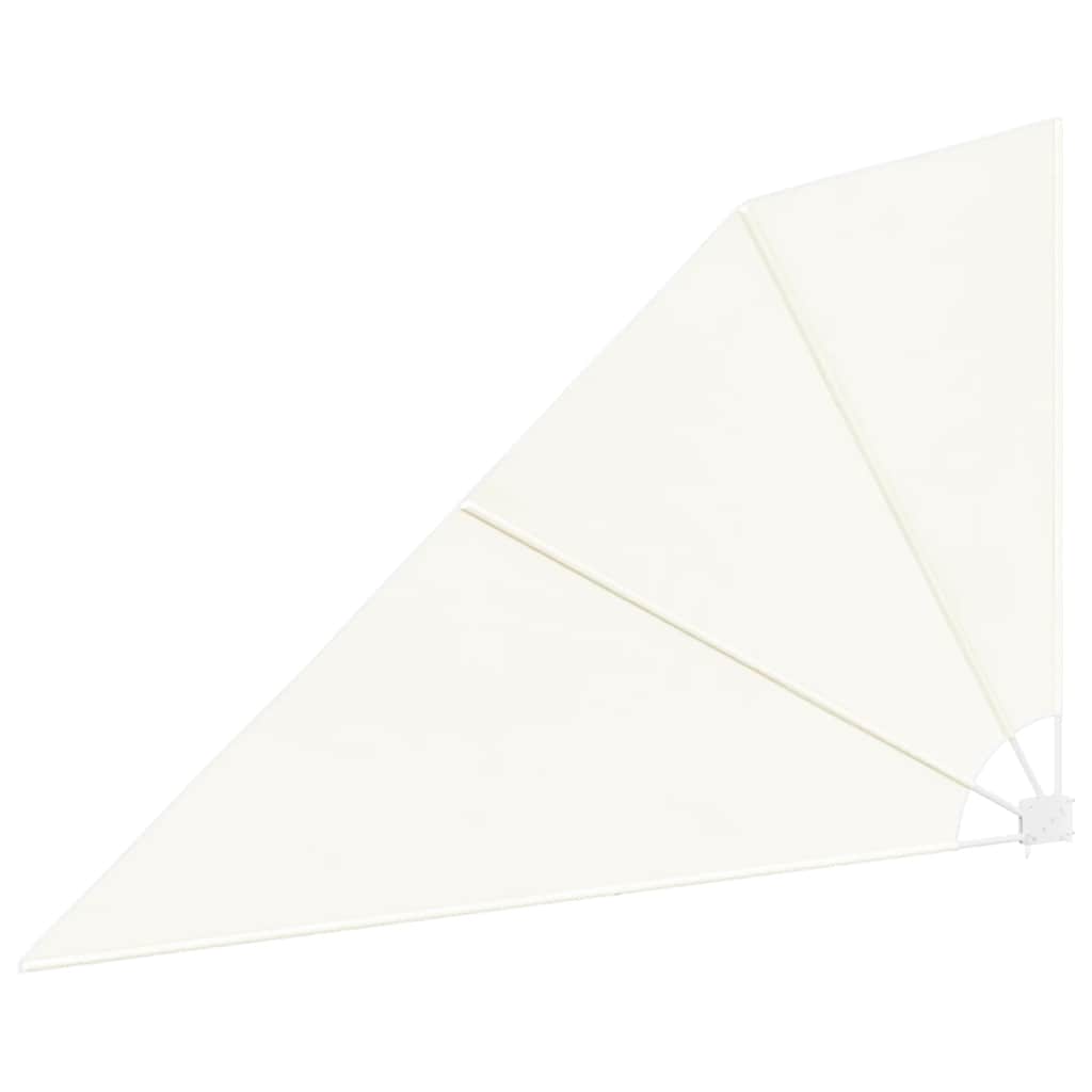 Faltbarer Balkonfächer Grau 210×210 cm