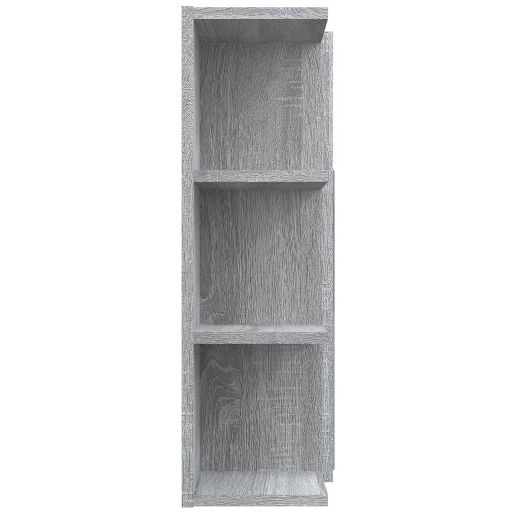 Bad-Spiegelschrank Weiß 80x20,5x64 cm Holzwerkstoff
