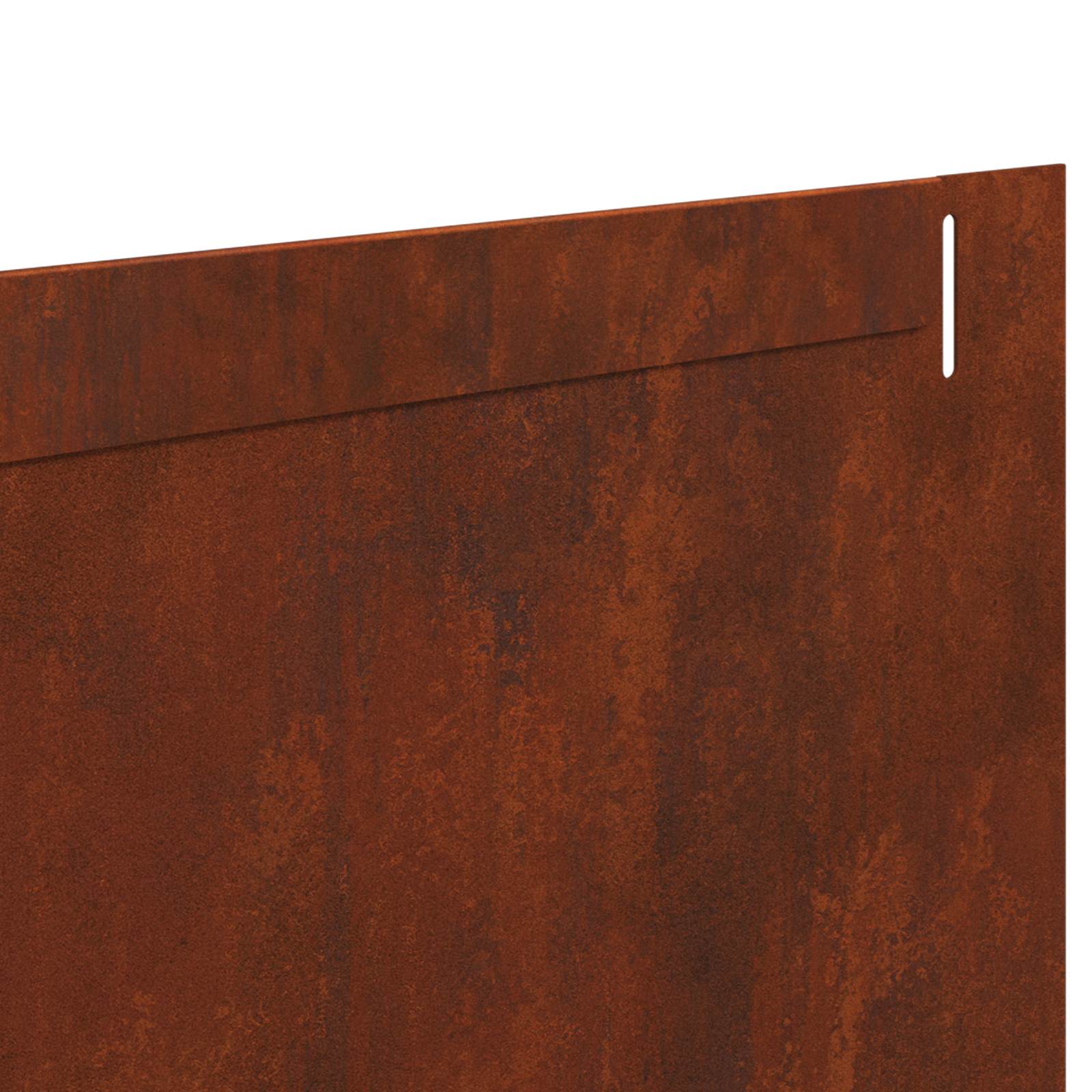 Raseneinfassung 10 pcs 102 x 4 x 4 cm Stahl Schwarz