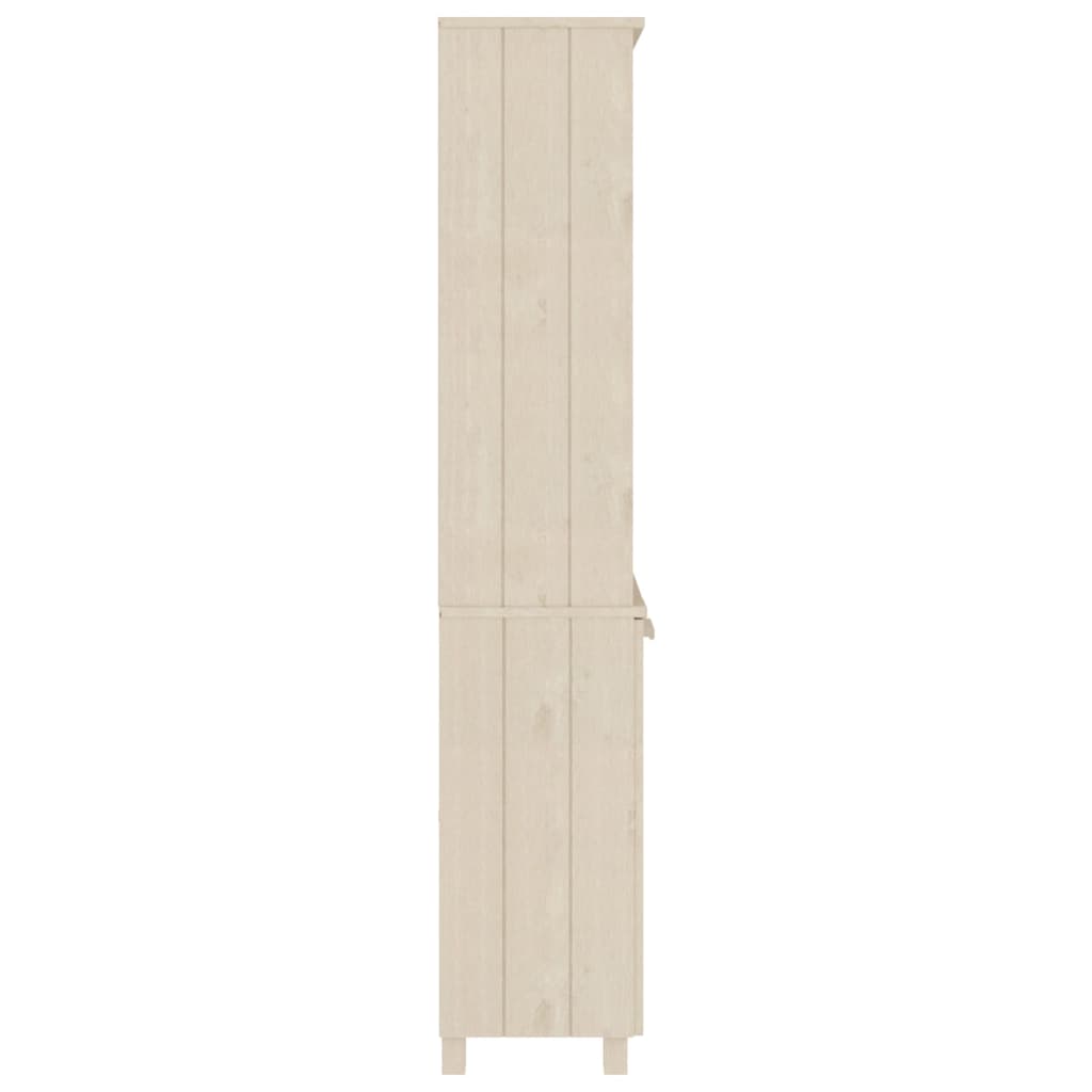 Highboard HAMAR Massivholz Kiefer Honigbraun