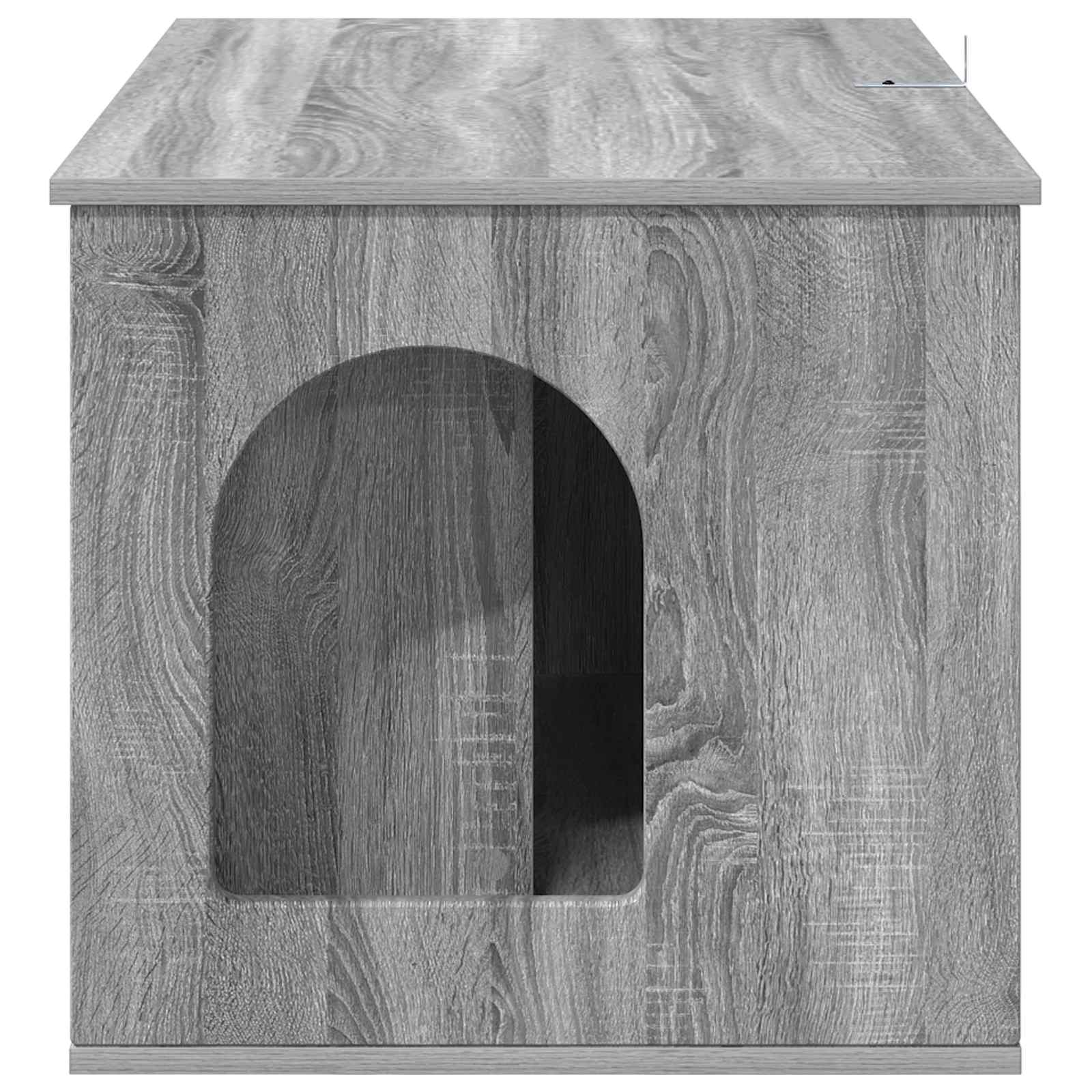 Katzenhaus Weiß 85 x 55 x 50,5 cm Holzwerkstoff