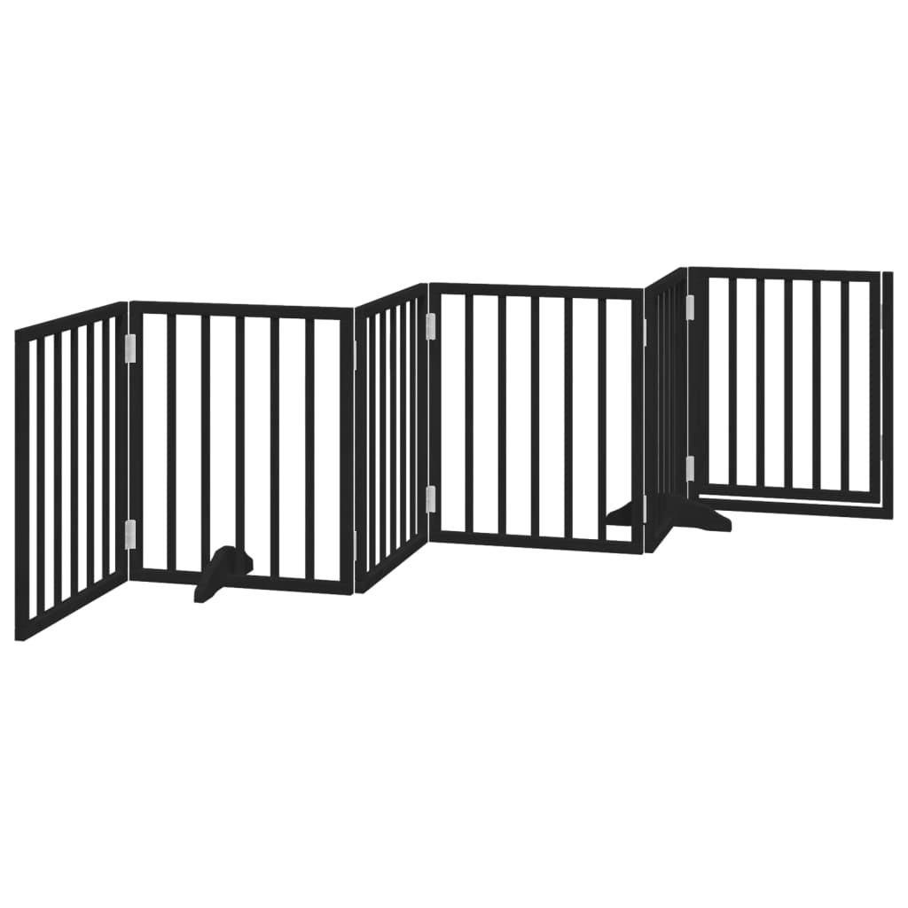 Hundegitter Faltbar 3 Paneele 150 cm Pappelholz