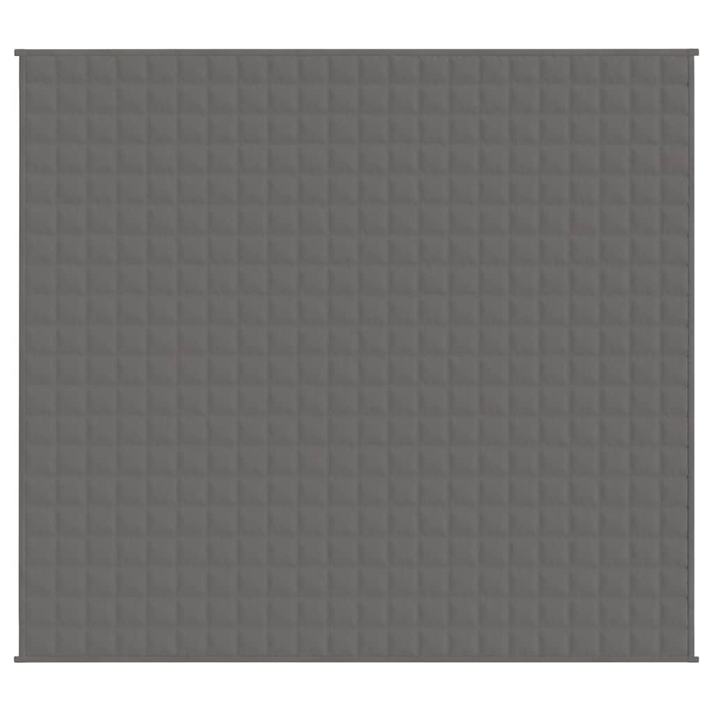 Gewichtsdecke Grau 122x183 cm 5 kg Stoff