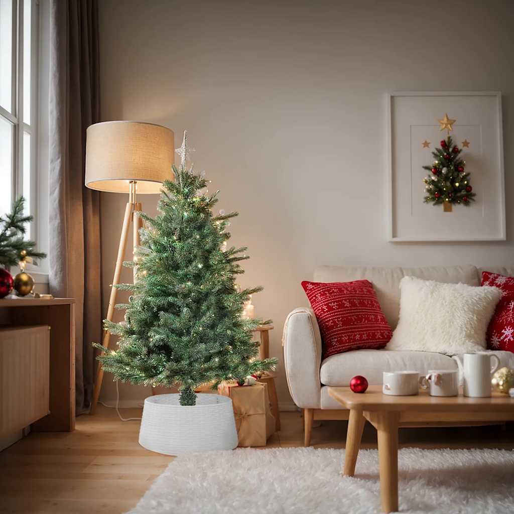Weihnachtsbaumrock Rot Ø 65 x 24 cm Kunststoff