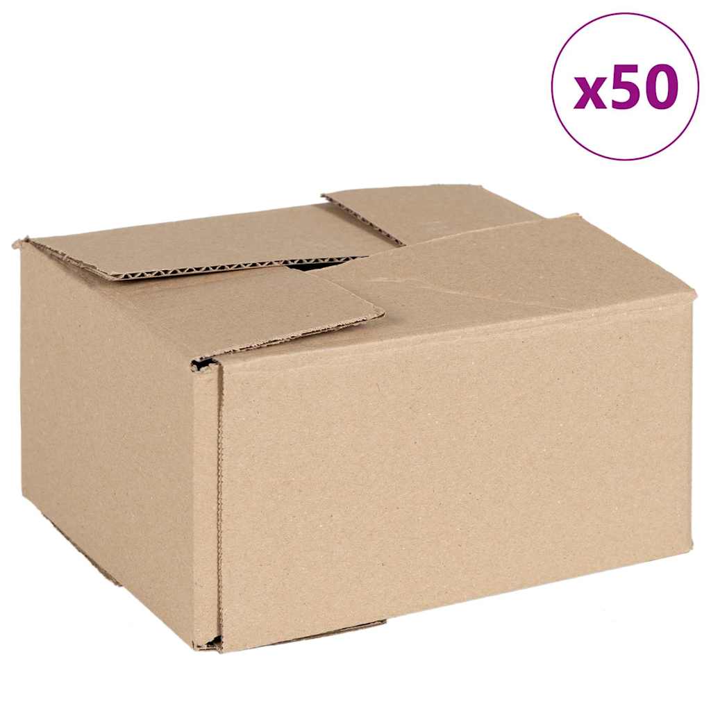 Faltbox mit Speicher 50 pcs Natur 15 x 15 x 8 cm Karton