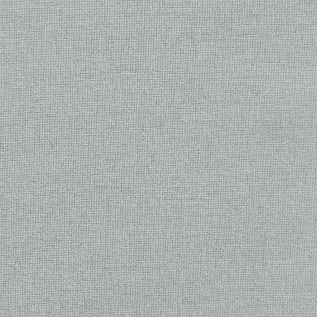 Hochlehner-Auflagen 2 Stk. Melange Anthrazit 120x50x7cm Stoff