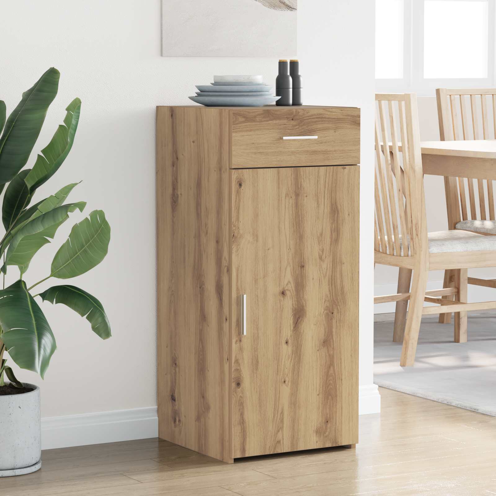 Aufbewahrungsschrank Altholz 40 x 42,5 x 93 cm Holzwerkstoff