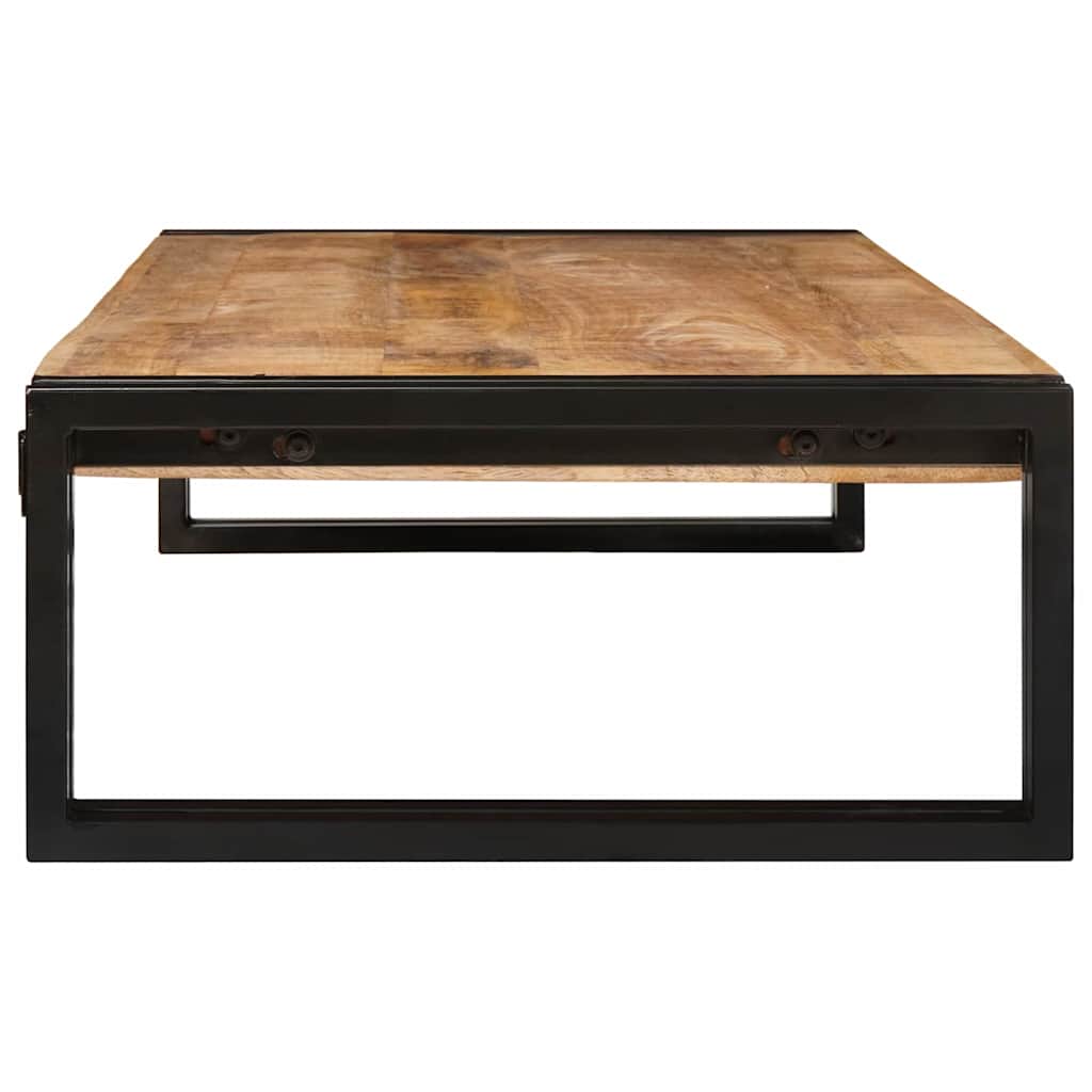 Badregal für Braun 40 x 50 x 23 cm Massives rohes Mangoholz