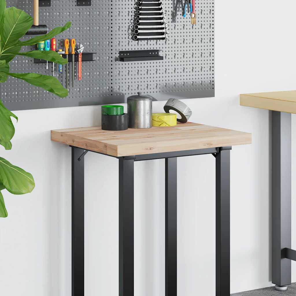 Schreibtischplatte Unbehandelt 60x50x2 cm Massivholz Akazie