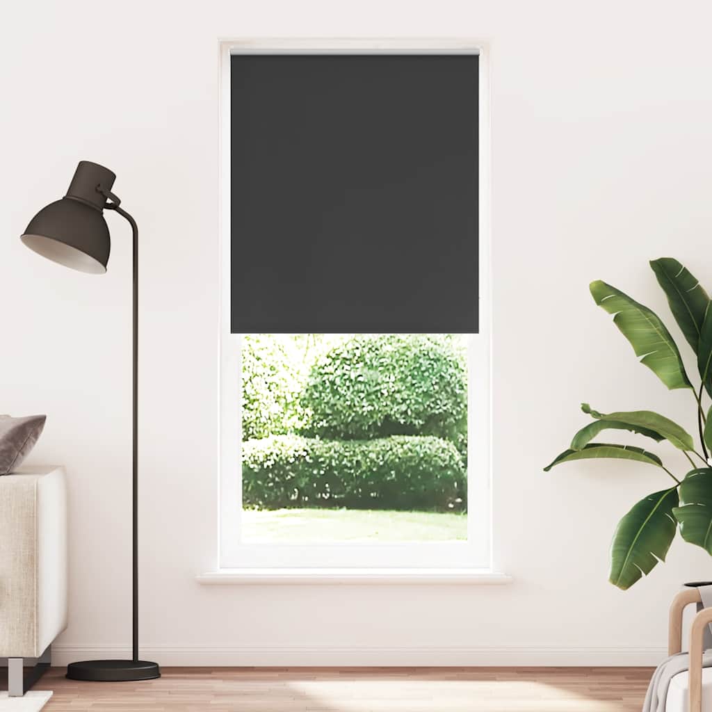 Verdunkelungsrollo 84,4 x 175 cm, Stoffbreite 80 cm, Weiß