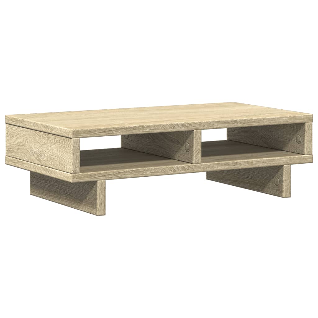 Monitor Halterung Schwarz 100 x 27 x 15 cm Holzwerkstoff