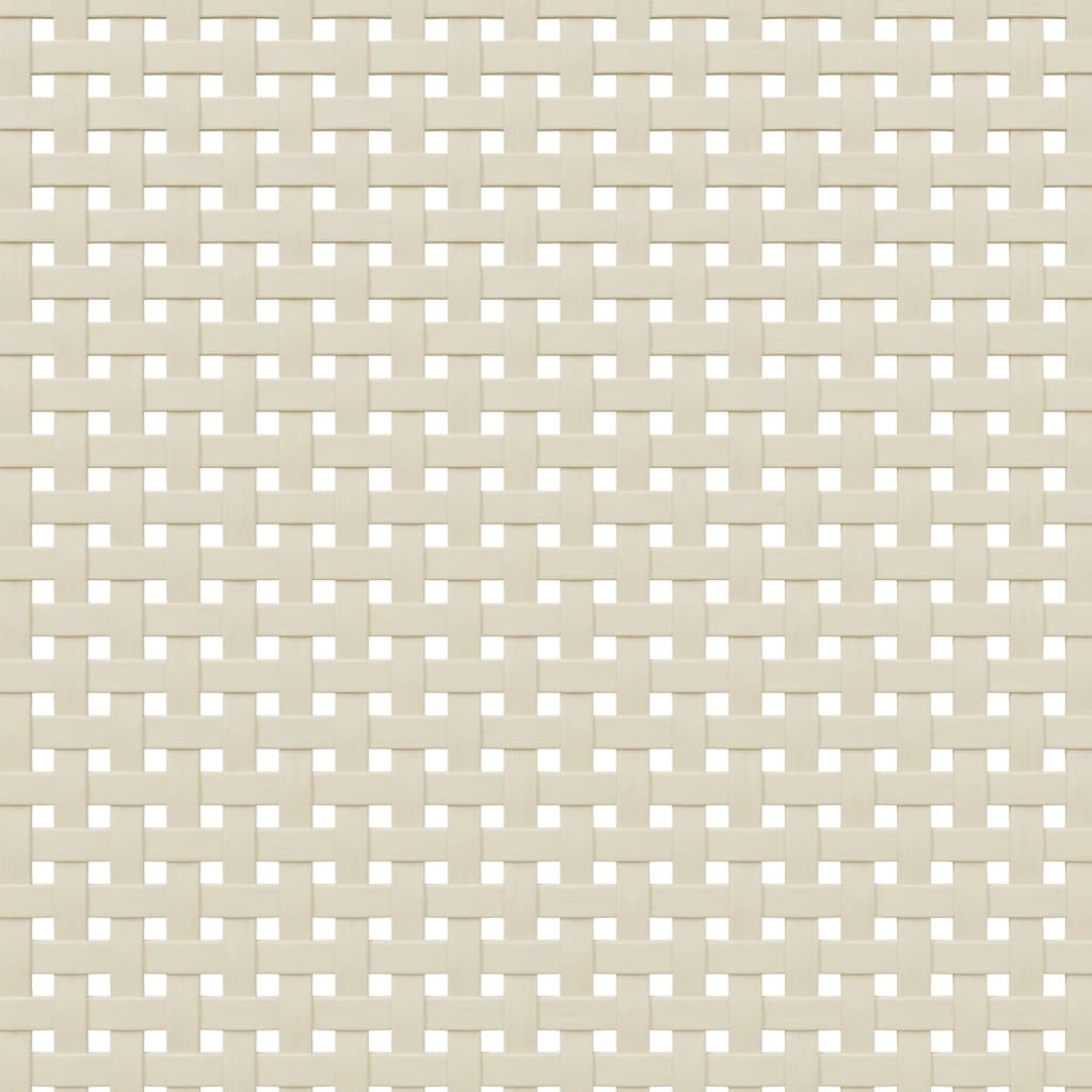 Schubladenkommode SENJA Rattan-Look Braun 80x40x80 Kiefernholz