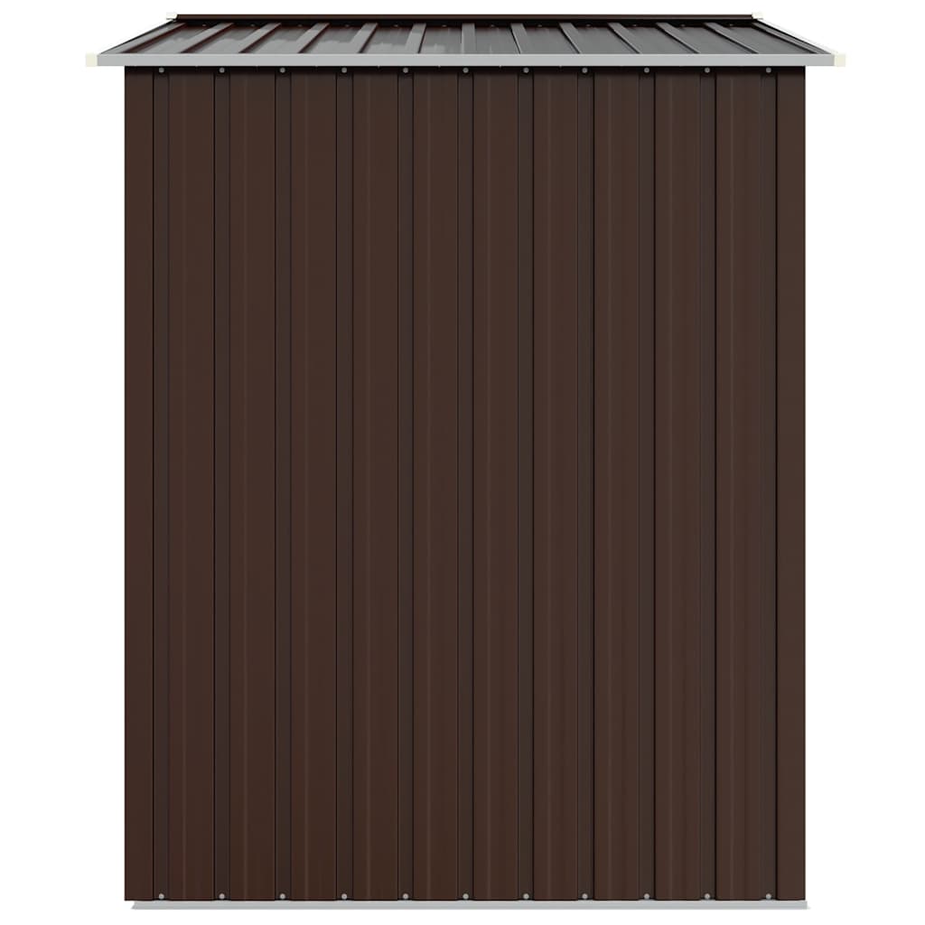 Gerätehaus Grün 205x129x183 cm Verzinkter Stahl