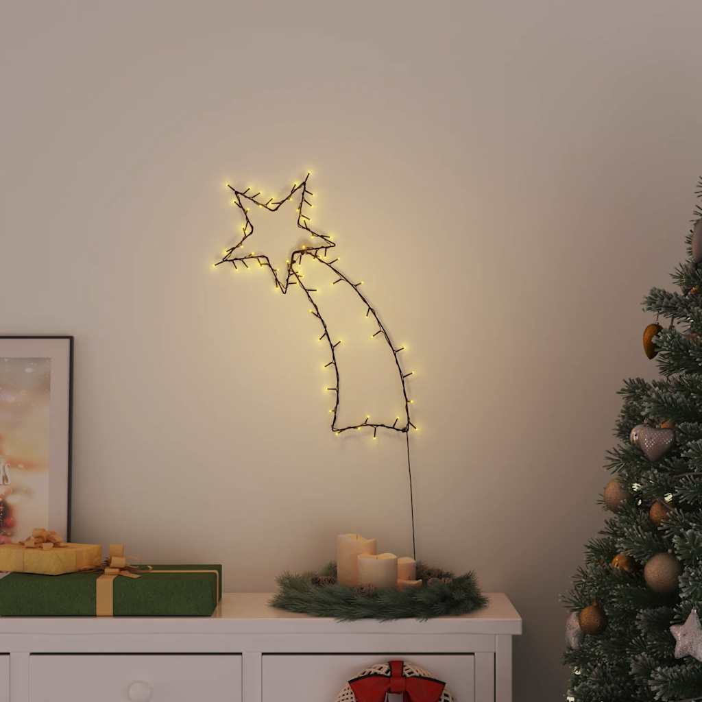 Weihnachtsbeleuchtung Sternschnuppen-Silhouette 115 LEDs