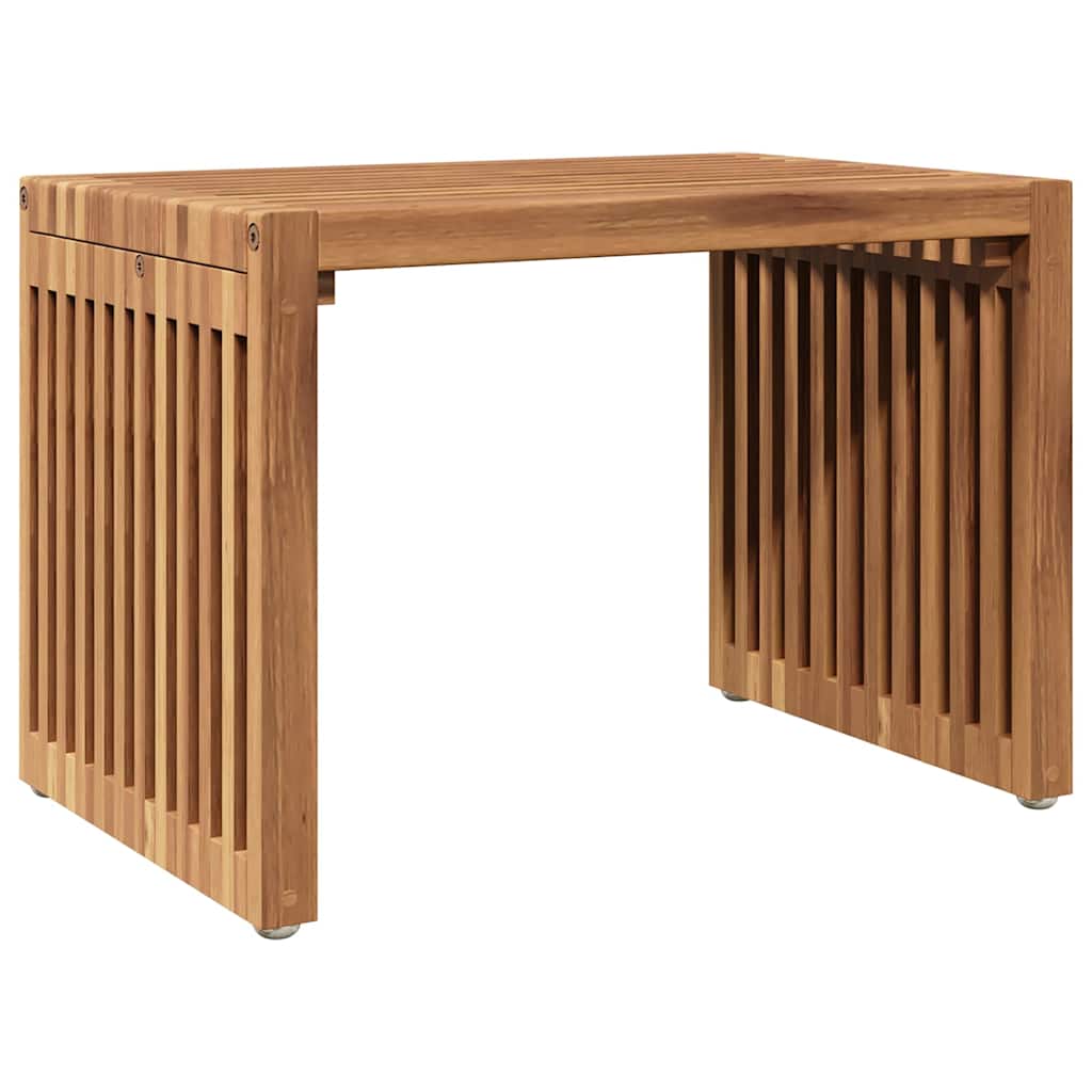 Garten-Beistelltisch 3 pcs Braun 33 x 44,5 x 51 cm