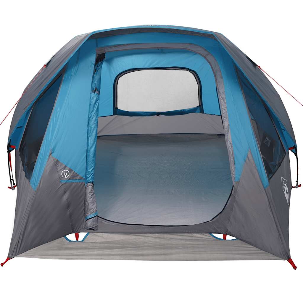 Campingzelt 4 Personen Grün Wasserdicht