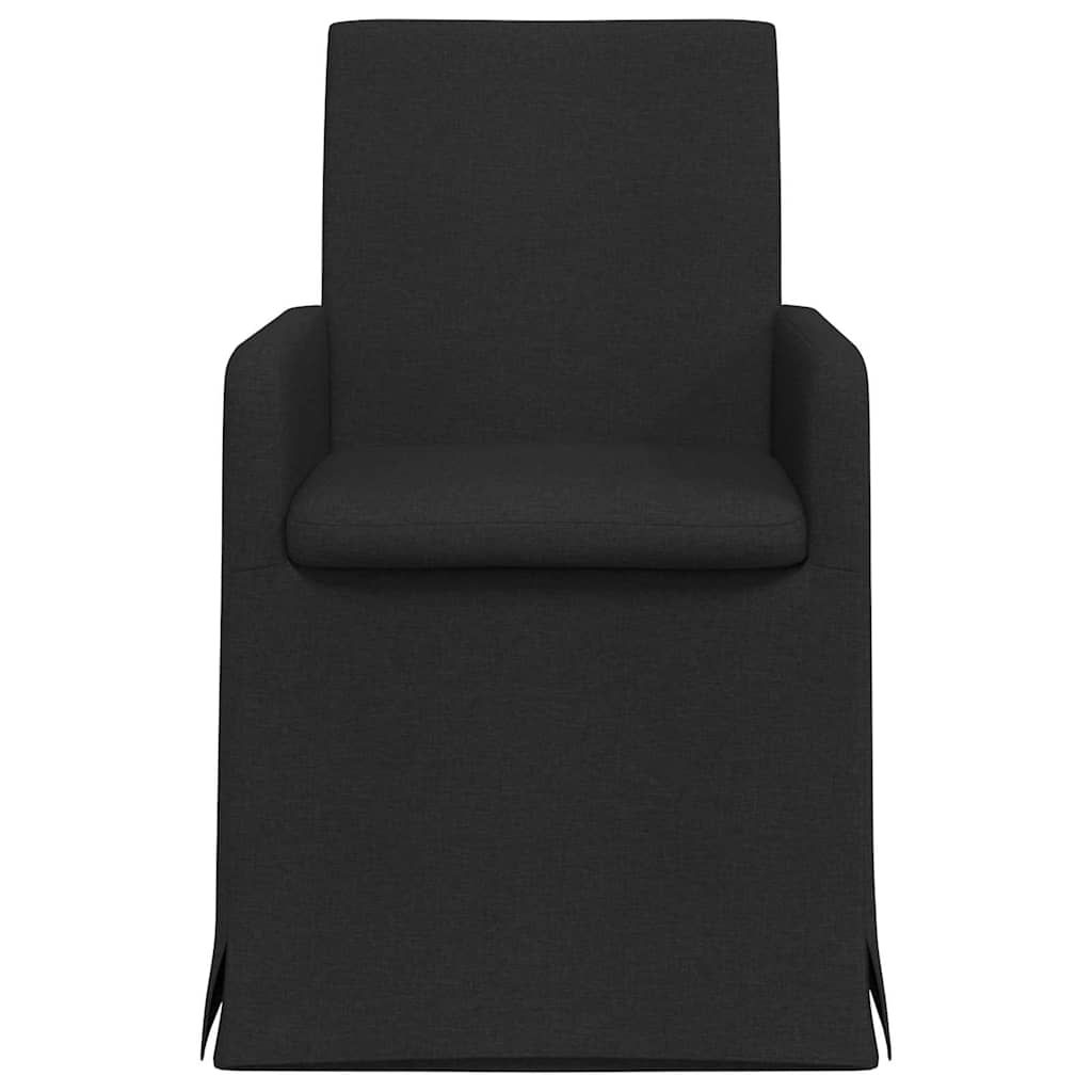 Esszimmerstühle 2 pcs Hellgrau 57 x 67 x 95 cm Stoff