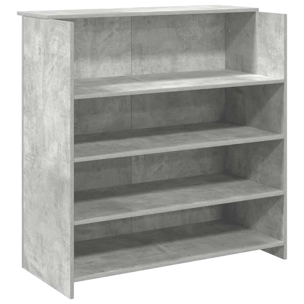 Empfangstresen Weiß 100 x 50 x 103,5 cm Holzwerkstoff