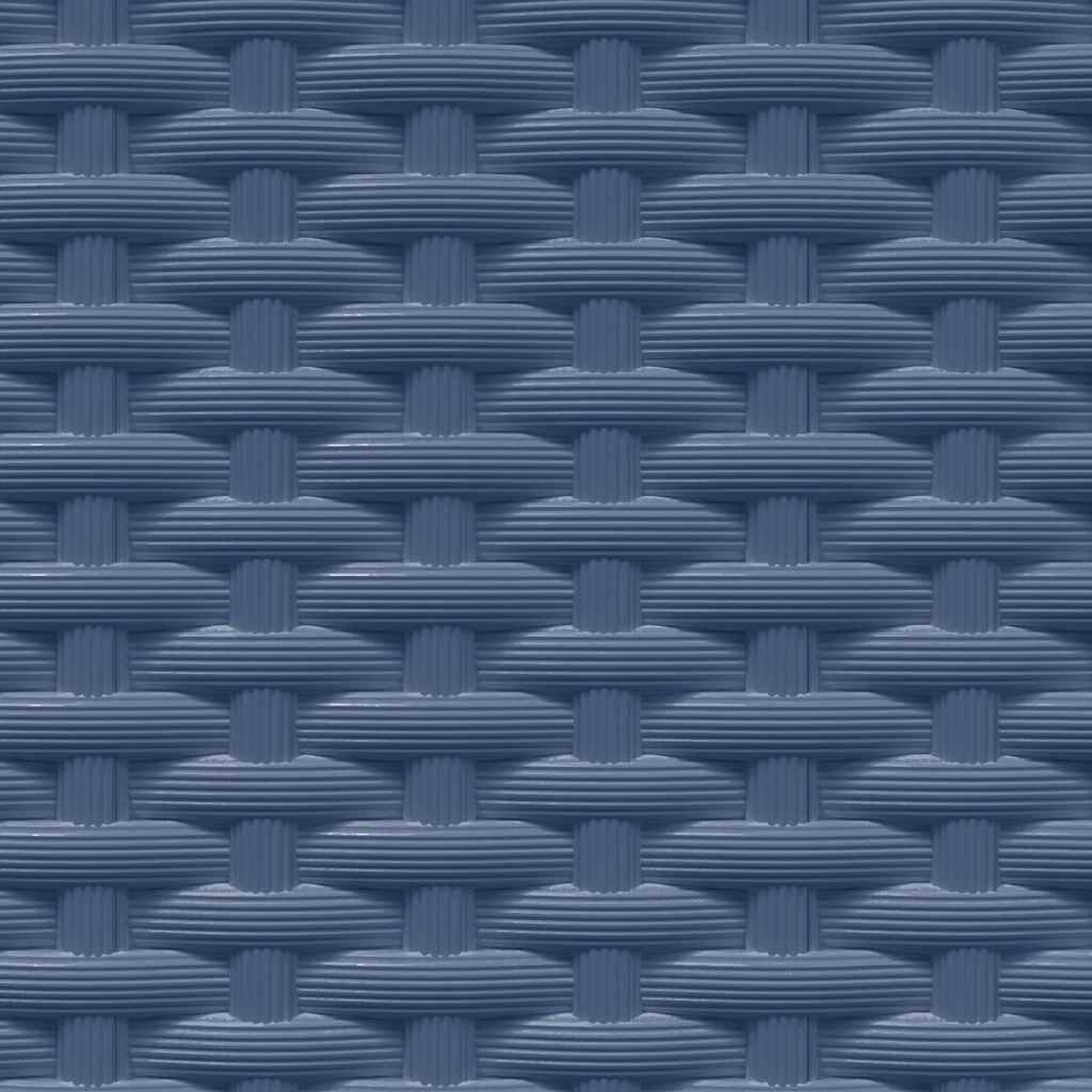 Pflanzkübel 2 Stk. Blaugrau 30x30x37 cm Polypropylen