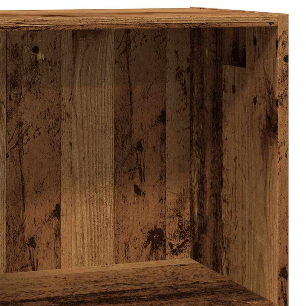 Bücherregal Weiß 40x24x75 cm Holzwerkstoff
