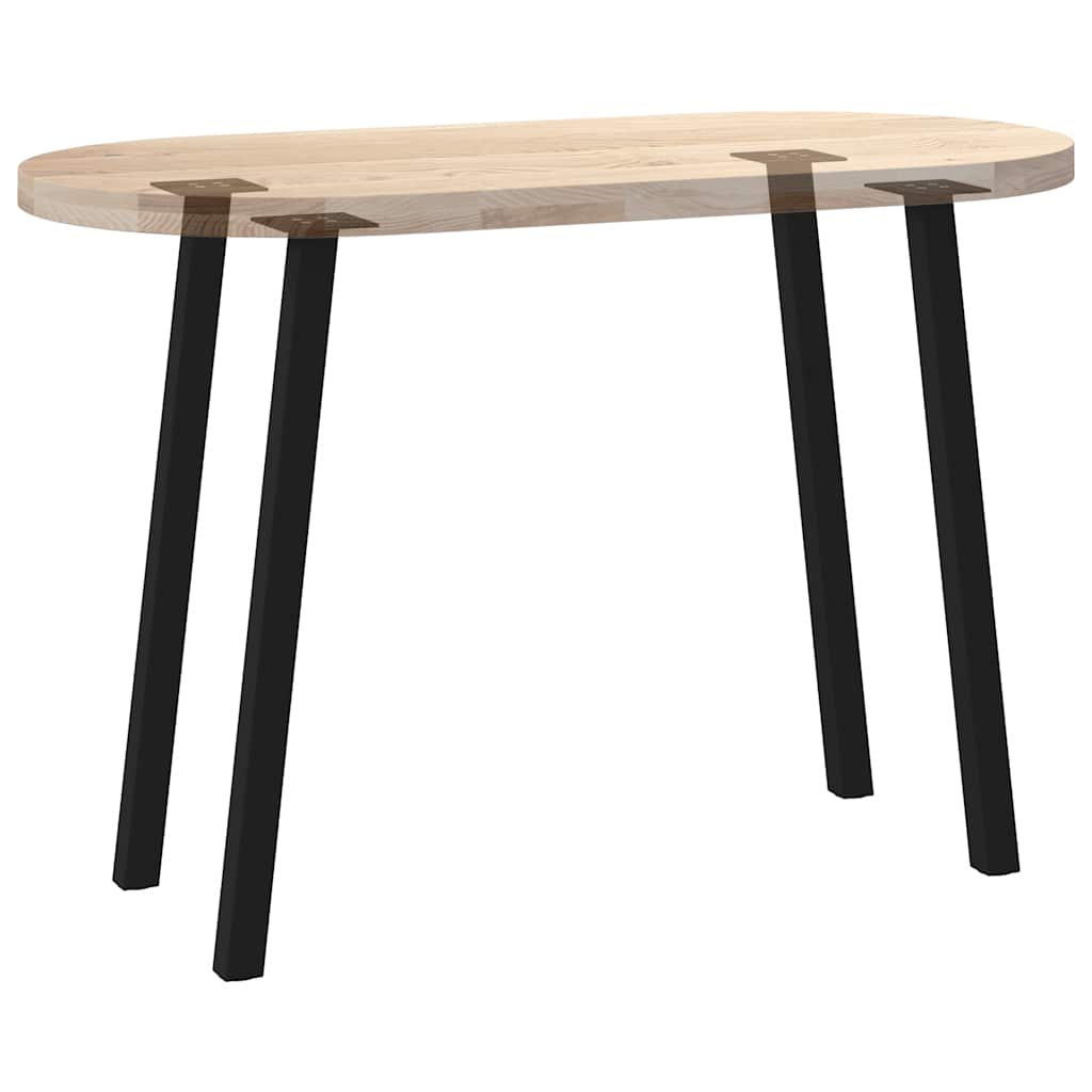 Couchtischbeine 4 Stk. Schwarz 30 cm Stahl