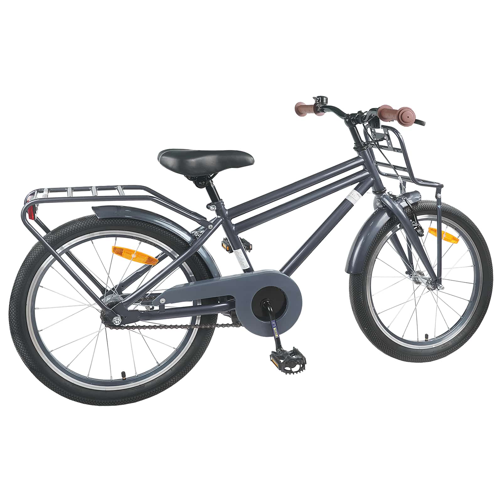 Kinderfahrrad 18 Zoll für 5-7 Jahre alt Schwarz