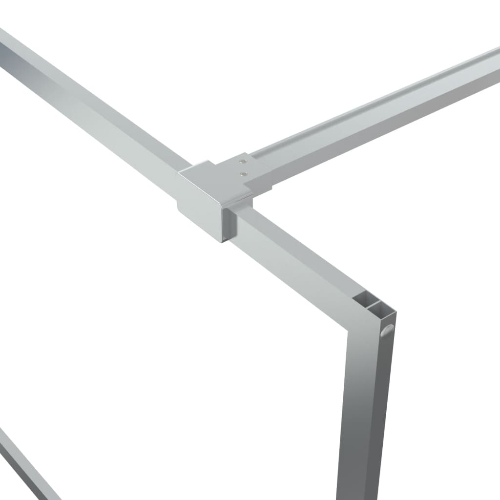 Duschwand für Begehbare Dusche mit Klarem ESG Glas 80x195 cm