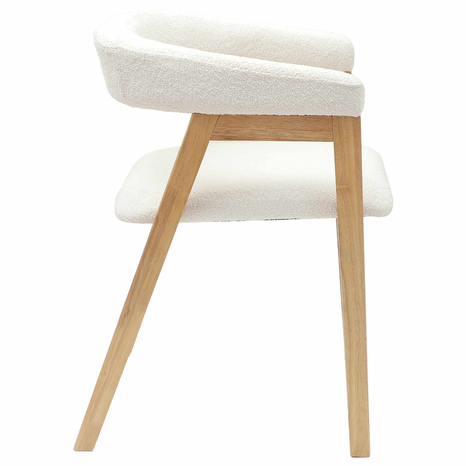 Esszimmerstühle 2 pcs Hellbraun 54 x 57 x 73 cm