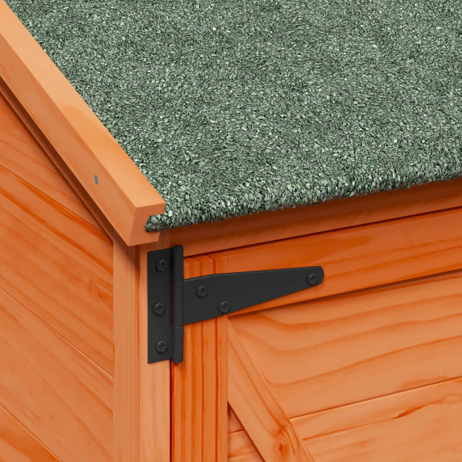 Gartenschuppen Natur 59,5 x 56 x 113,5 cm Massivholz aus Fichte