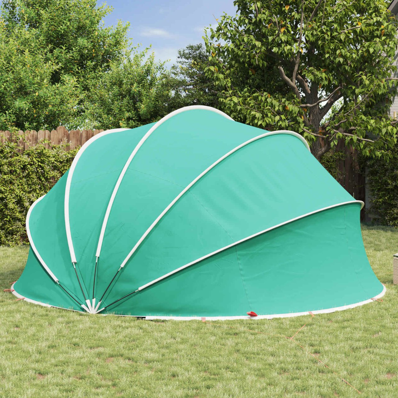 Pool-Dome 336 x 322 x 160 cm 185T Polyester mit PU-Beschichtung