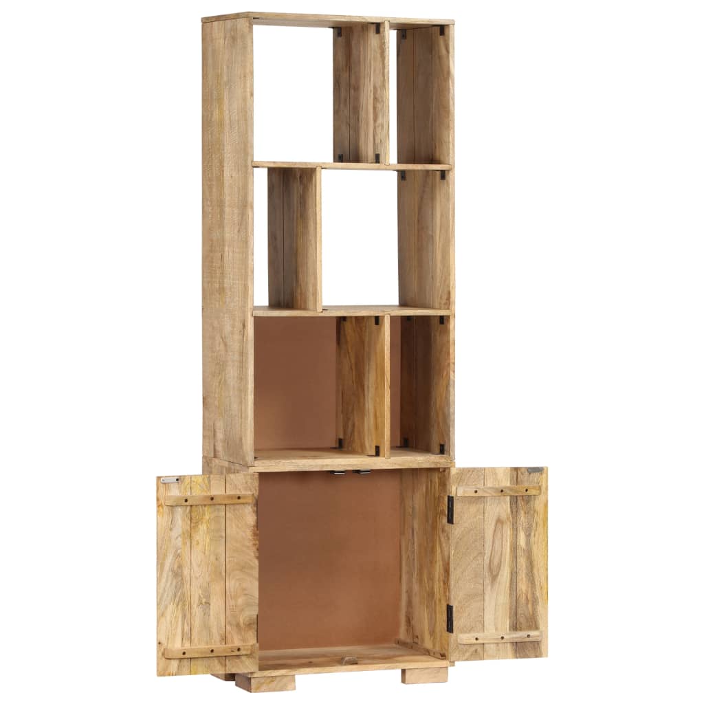 Bücherregal 60x35x180 cm Altholz Massiv