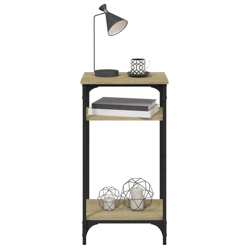 Beistelltisch Schwarz 40x30x75 cm Holzwerkstoff