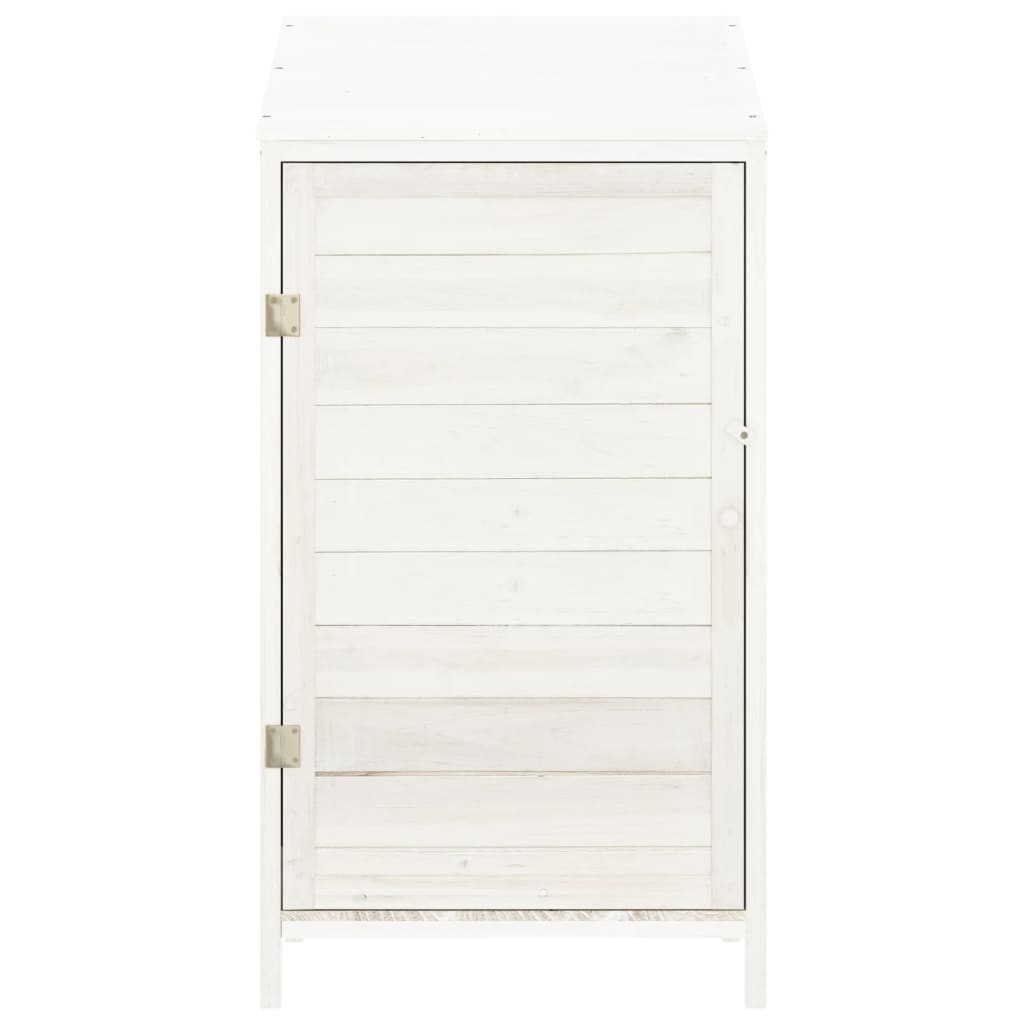 Geräteschuppen 55x52x174,5 cm Massivholz Tanne
