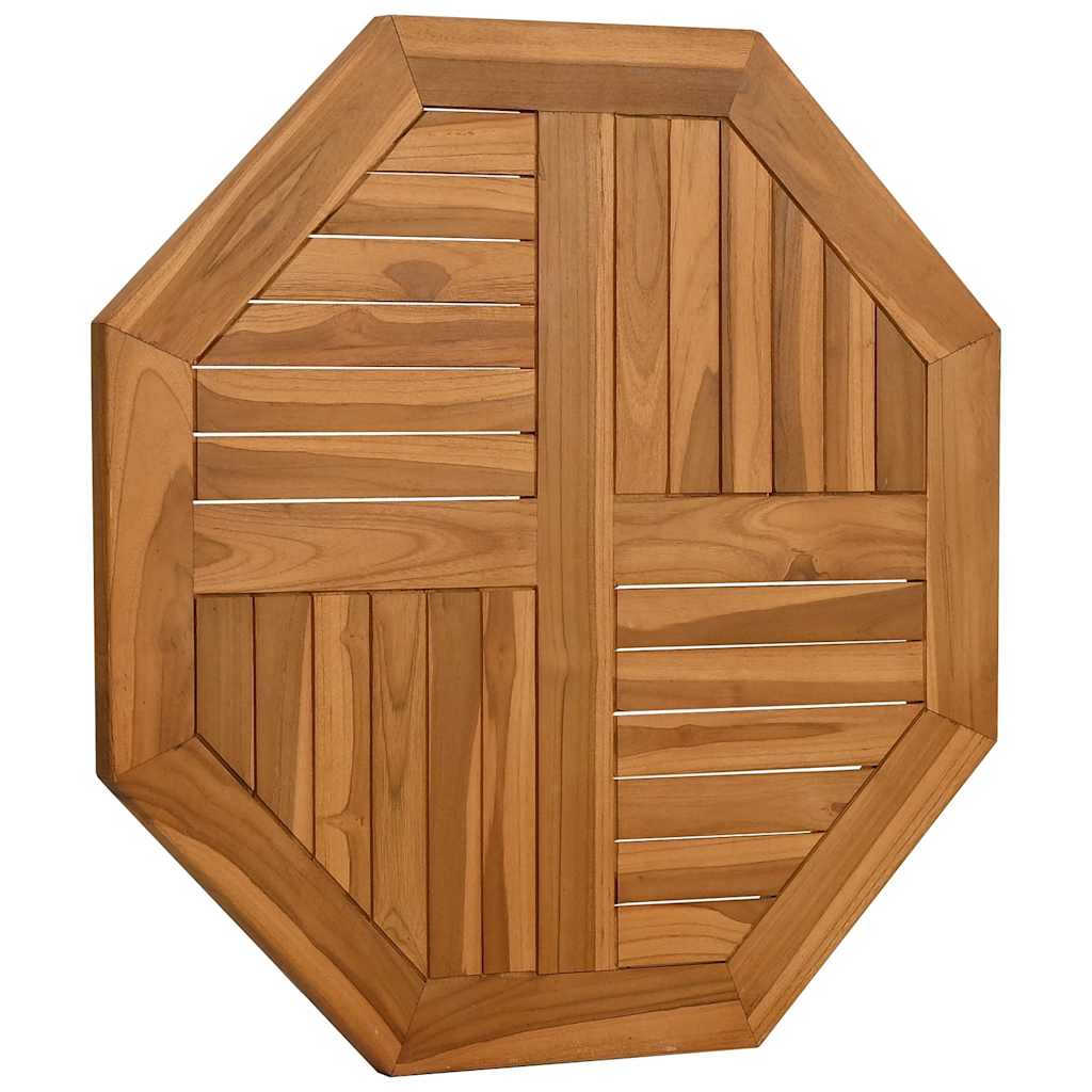 Tischplatte Massivholz Teak Rund 2,5 cm 40 cm