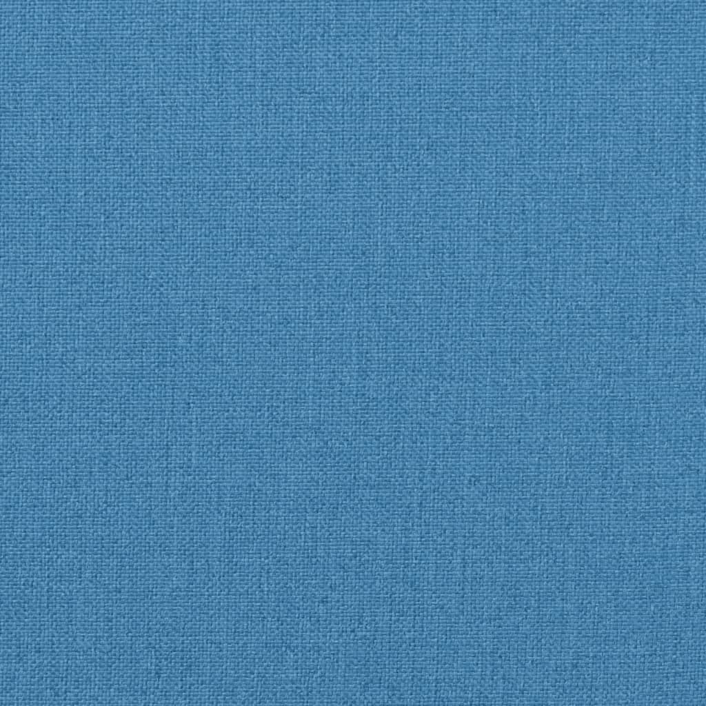Hochlehner-Auflagen 2 Stk. Melange Anthrazit 120x50x7cm Stoff