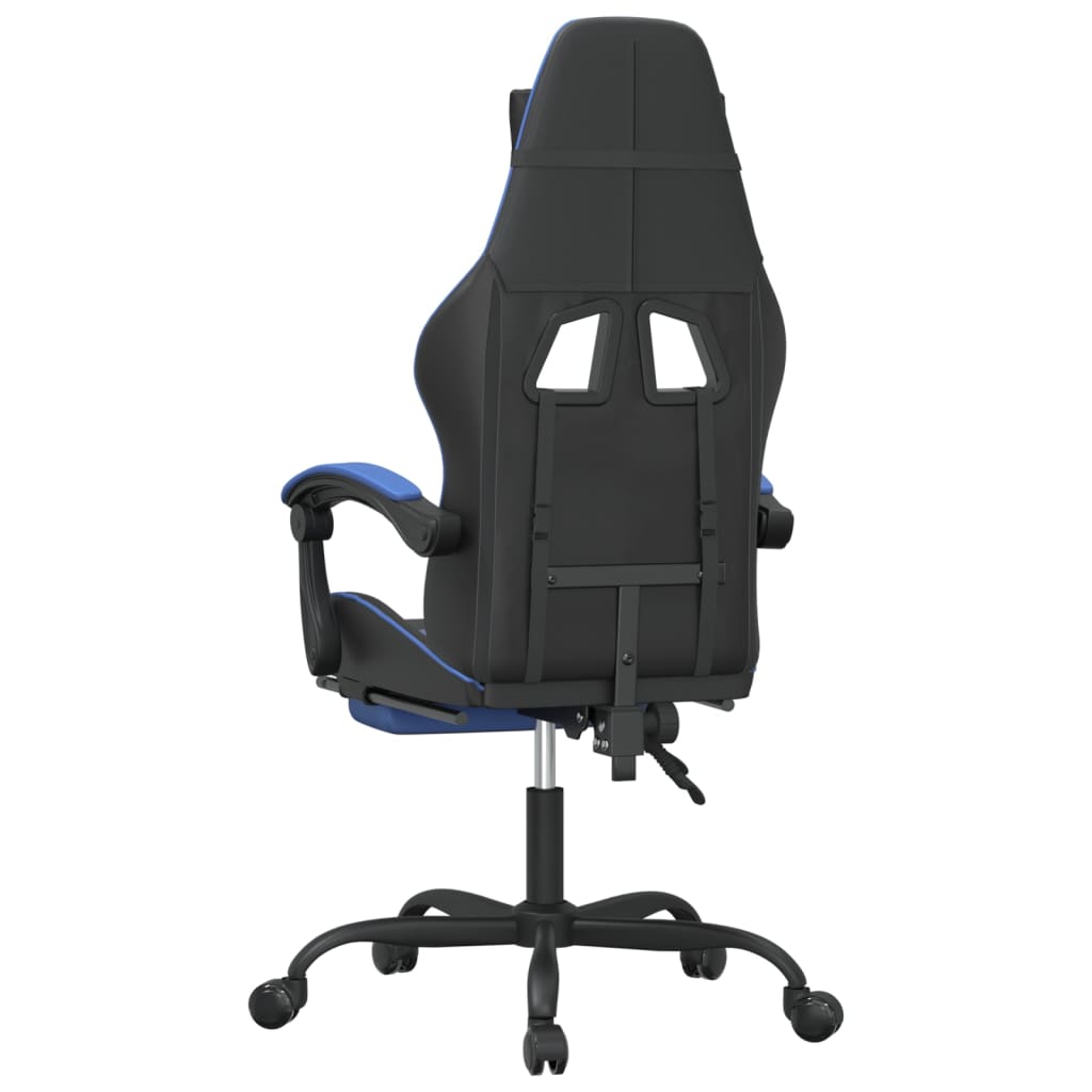 Gaming-Stuhl Drehbar Schwarz und Rot Kunstleder