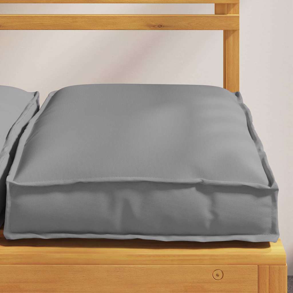 Kissen 2 pcs Anthrazit 40 x 40 x 8 cm Oxford-Stoff