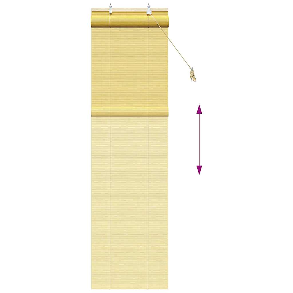 Rollo Braun 60 x 160 cm Bambus