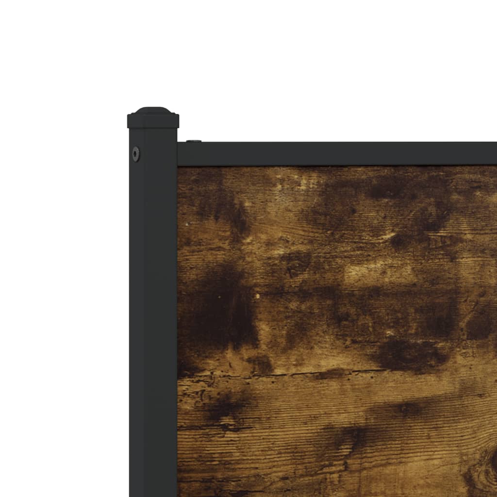 Ersatz-Kopfteil Räuchereiche 75 cm Holzwerkstoff und Stahl