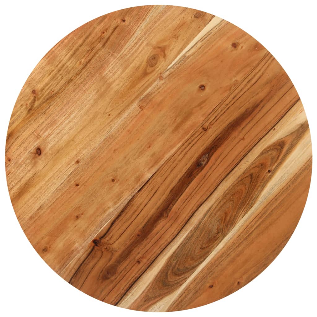 Bistrotisch Rund Ø60x75 cm Raues Mangoholz