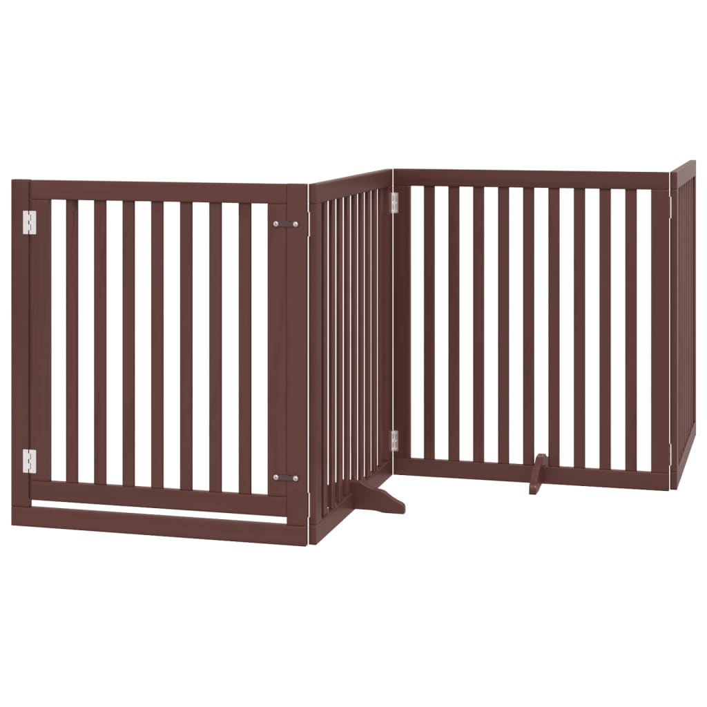 Hundegitter Faltbar 3 Paneele 150 cm Pappelholz