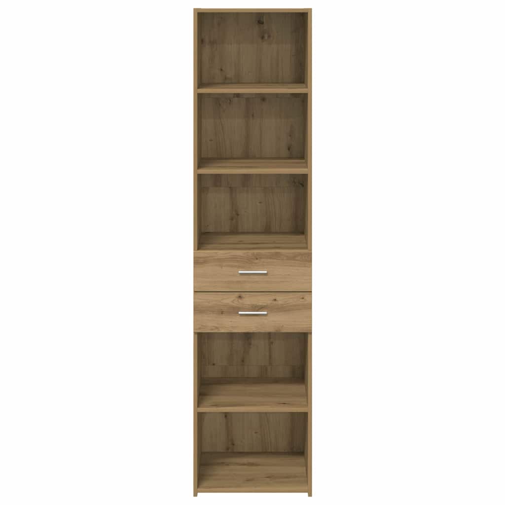 Highboard Altholz 45 x 42,5 x 185 cm Holzwerkstoff