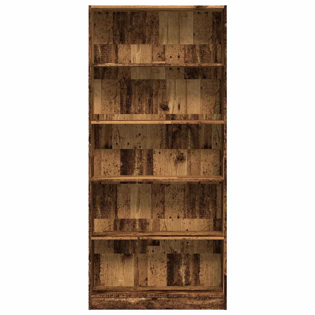 Bücherregal Weiß 40x24x75 cm Holzwerkstoff