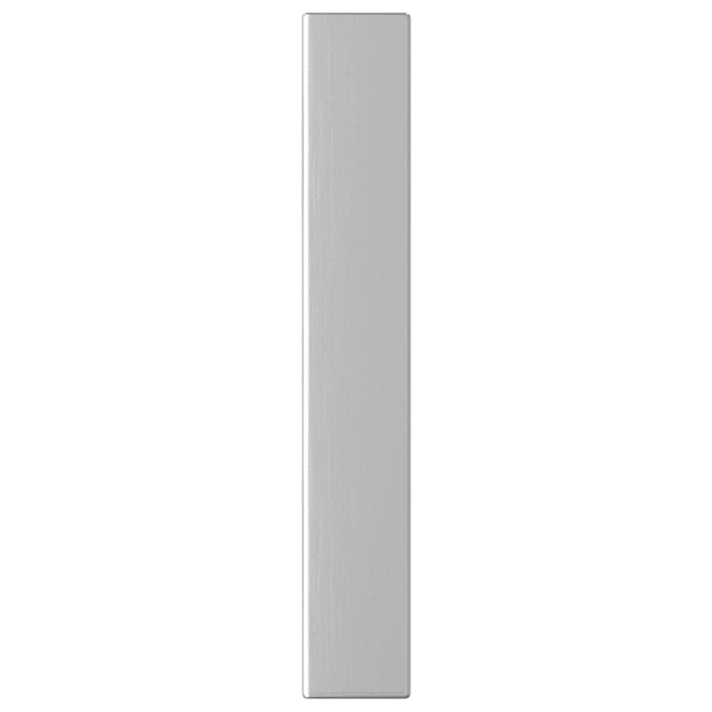 Möbelgriffe 10 Stk. Silbern 64 mm Edelstahl