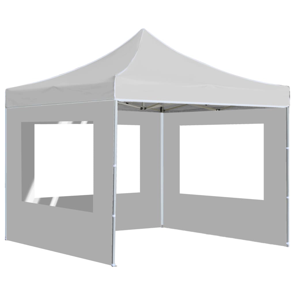 Profi-Partyzelt Faltbar Aluminium 2x2 m Anthrazit